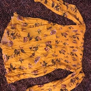 Floral Long sleeve romper